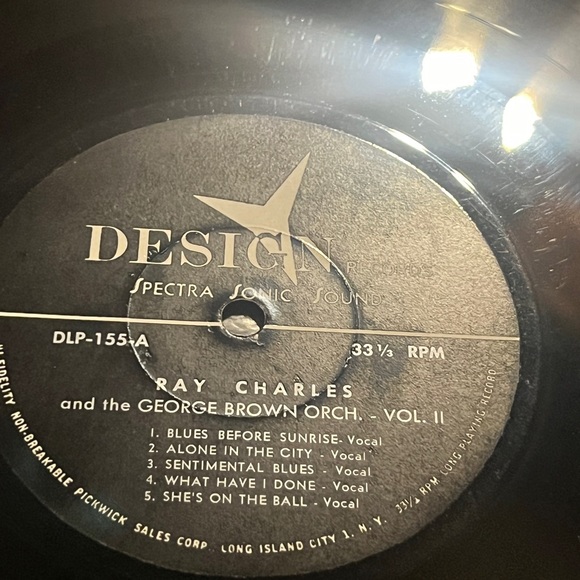 Ray Charles Spotlight on Ray Vol. II and The George Brown Orchestra Vinyl Record - Picture 7 of 8